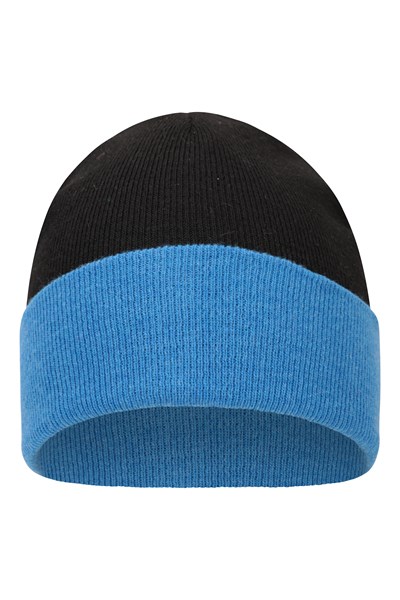 Augusta Kids Recycled Reversible Beanie - Blue
