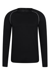 Energy Mens Recycled Active Top Black