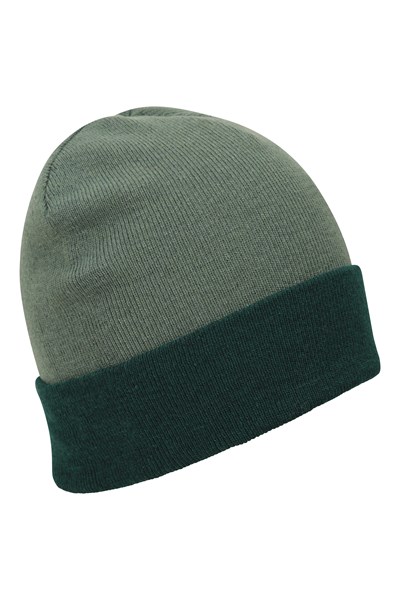 Augusta Reversible Recycled Beanie - Green
