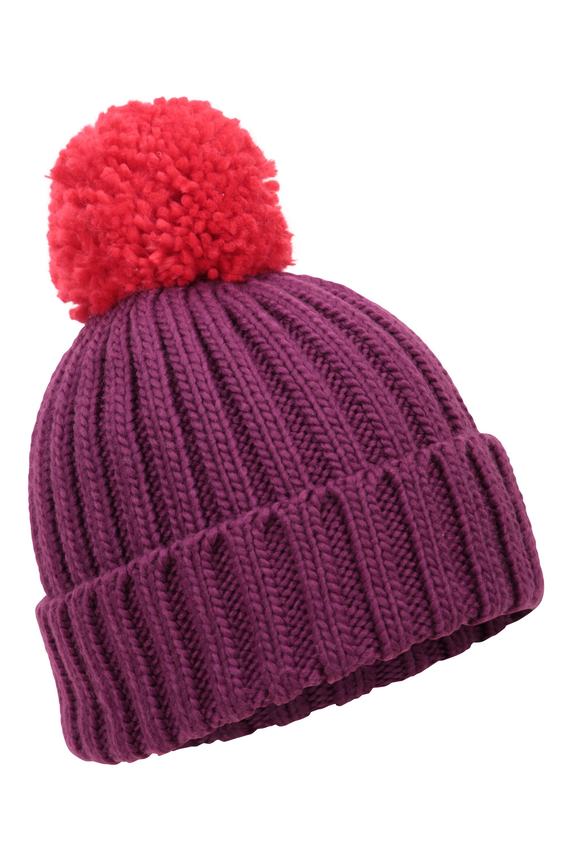 Geneva — czapka damska kontrastowa kolorystyka - Purple