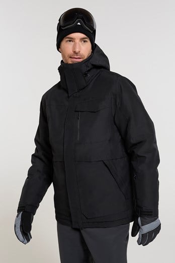 Comet II Mens Waterproof Ski Jacket Black