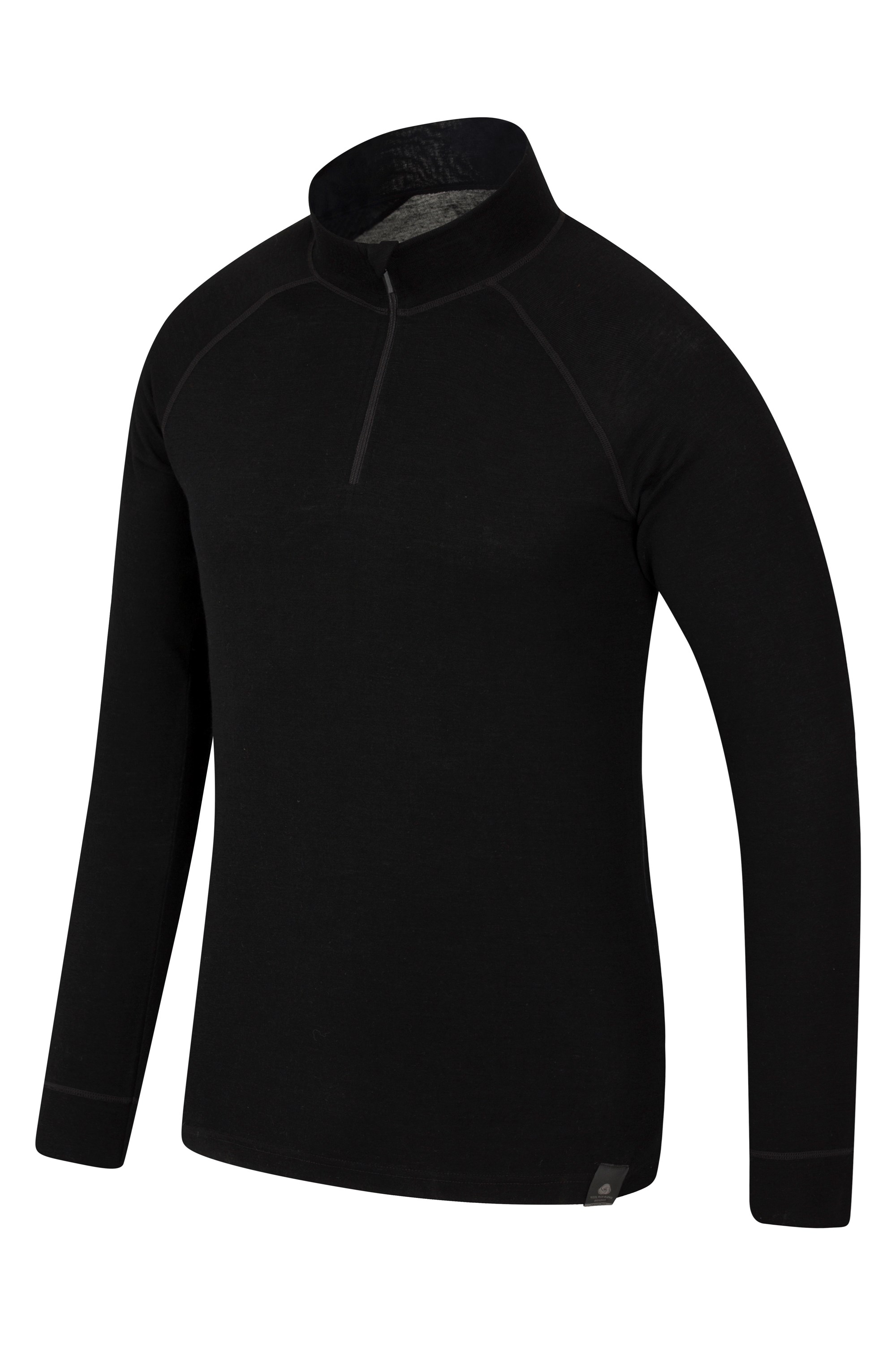 Mountain Warehouse Mountain Warehouse Mens Round Neck Base Layer Cosy Long Sleeve Merino Top 2 Pack 