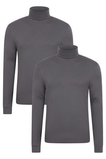 Meribel Mens Thermal Top Multipack Dark Grey