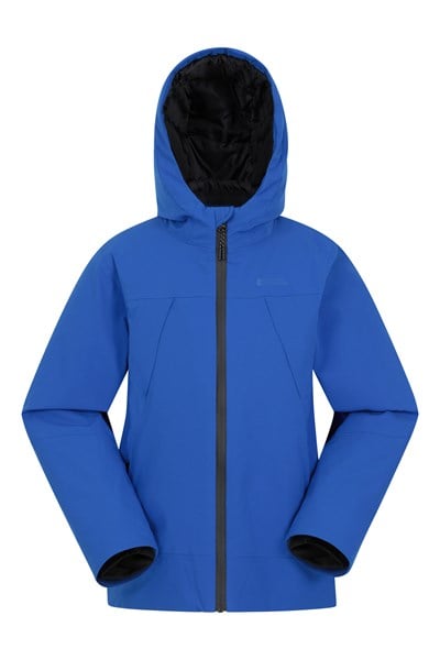Rush Extreme Kids Waterproof Jacket - Blue