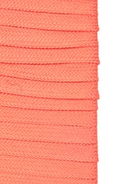 Cordones brillantes para calzado infantil de 100 cm Rosa Coral