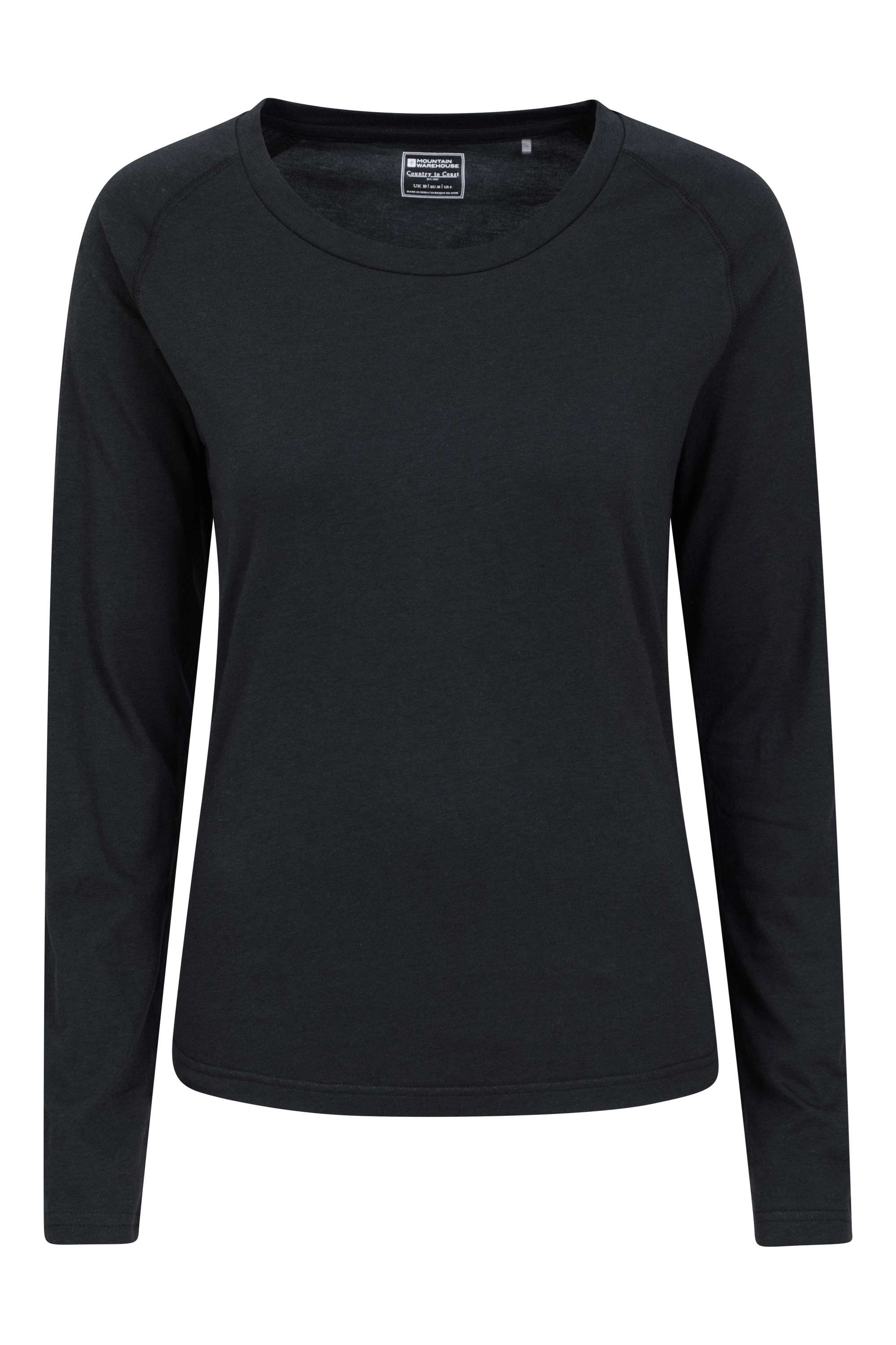 Bambus Damen T-Shirt - Schwarz