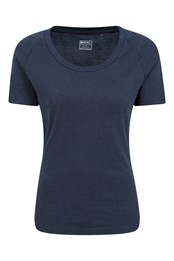 Bamboo Womens Loungewear T-Shirt Navy