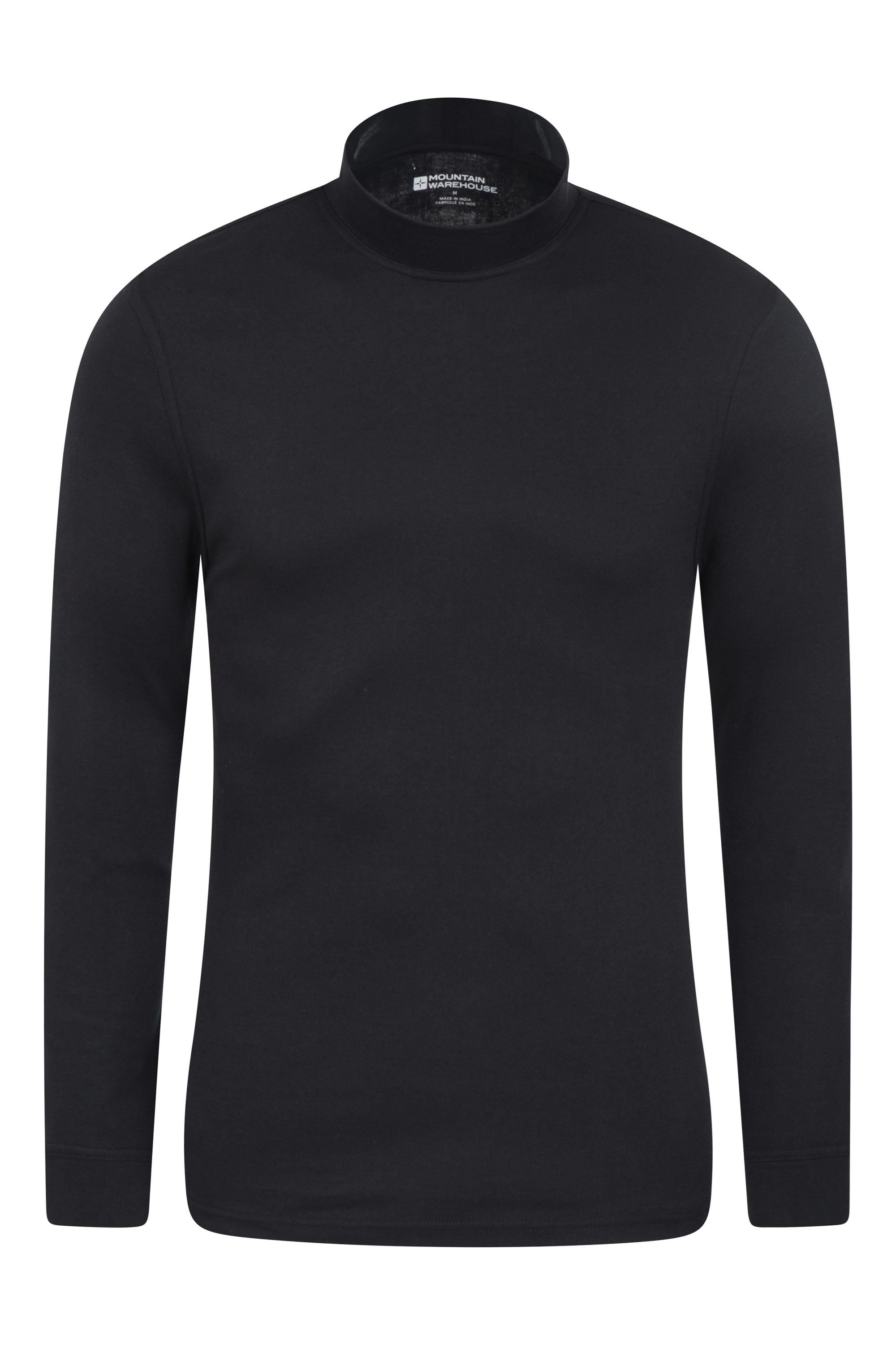 Mens Turtleneck Shirts Long Sleeve Slim Fit Thermal Top Winter Warm Base Layer Compression Tops Two Styles 