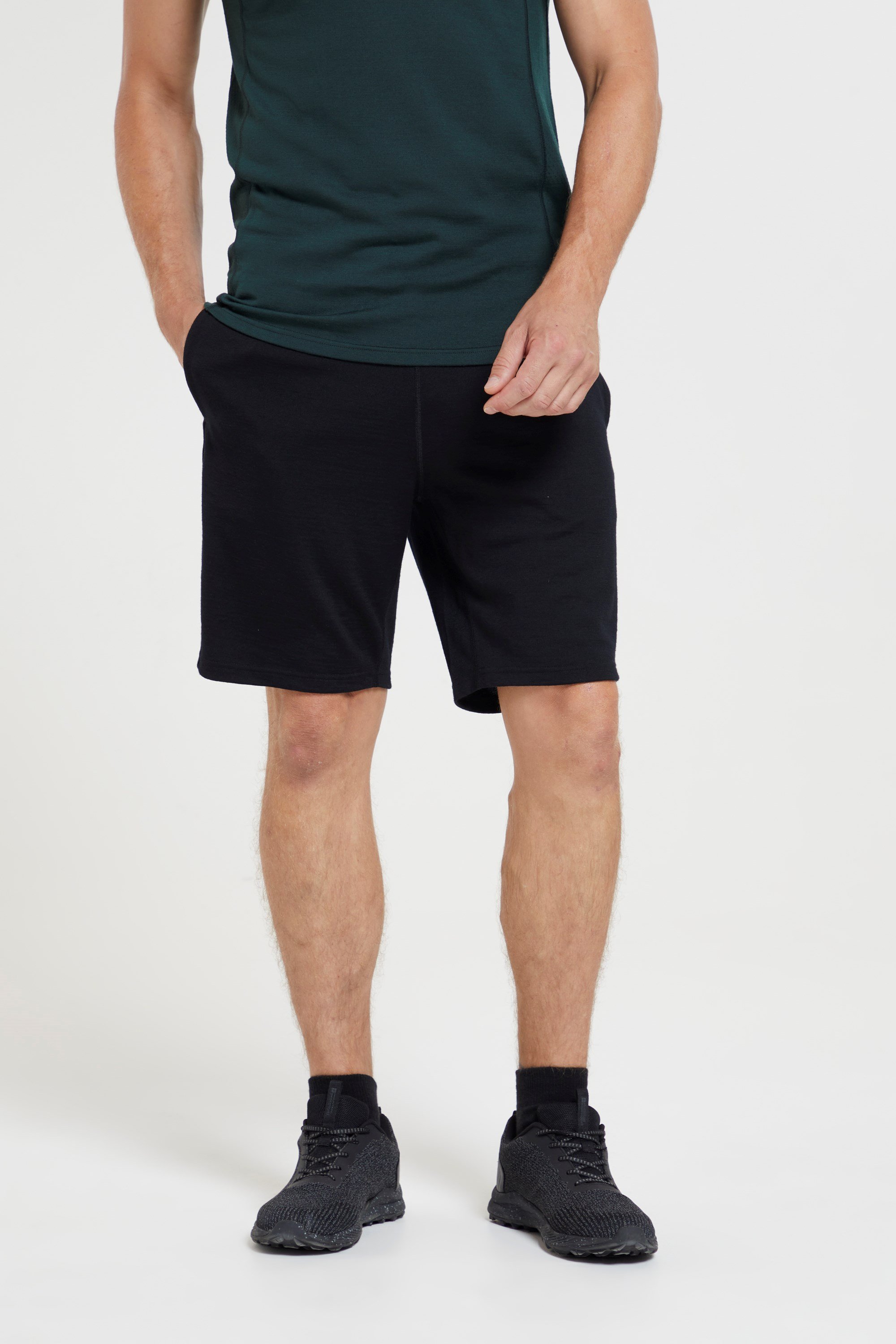Woolly Clothing Men's Merino Wool Longhaul Shorts : : Clothing &  Accessories