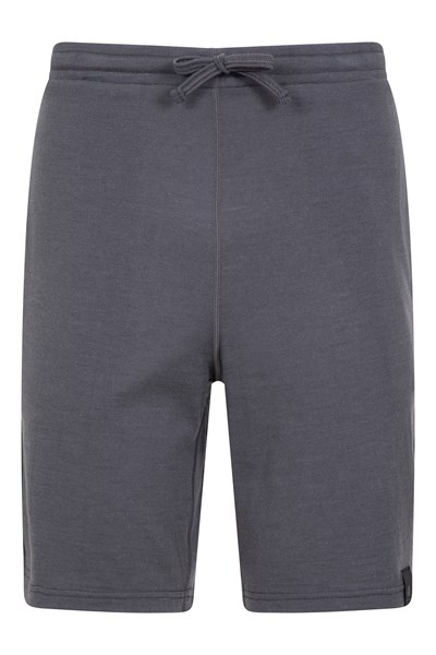 Mens Merino Base Layer Shorts - Grey