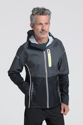 Accelerate Mens Waterproof Active Jacket Black