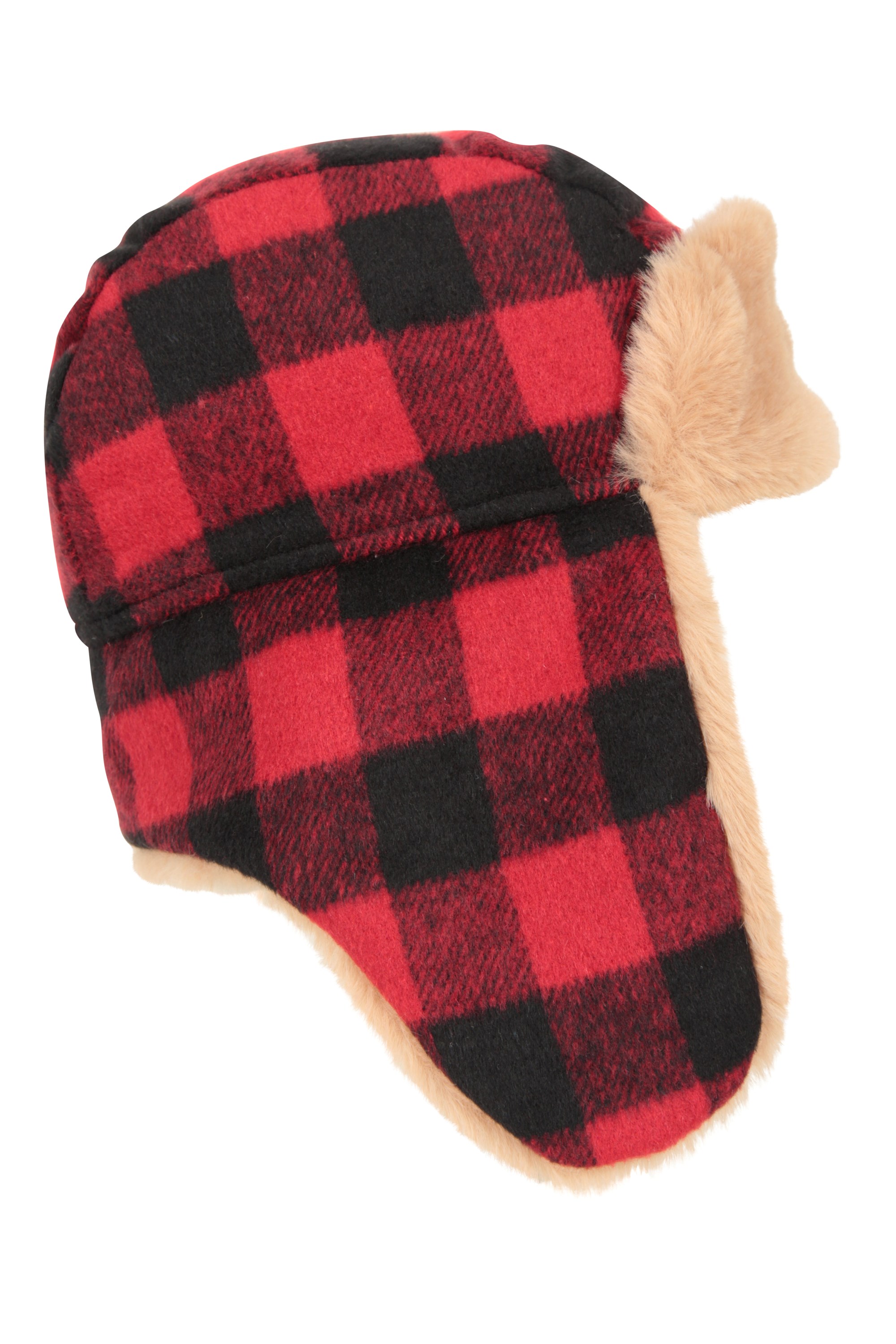 Kids Gingham Thermal Trapper Hat Mountain Warehouse US
