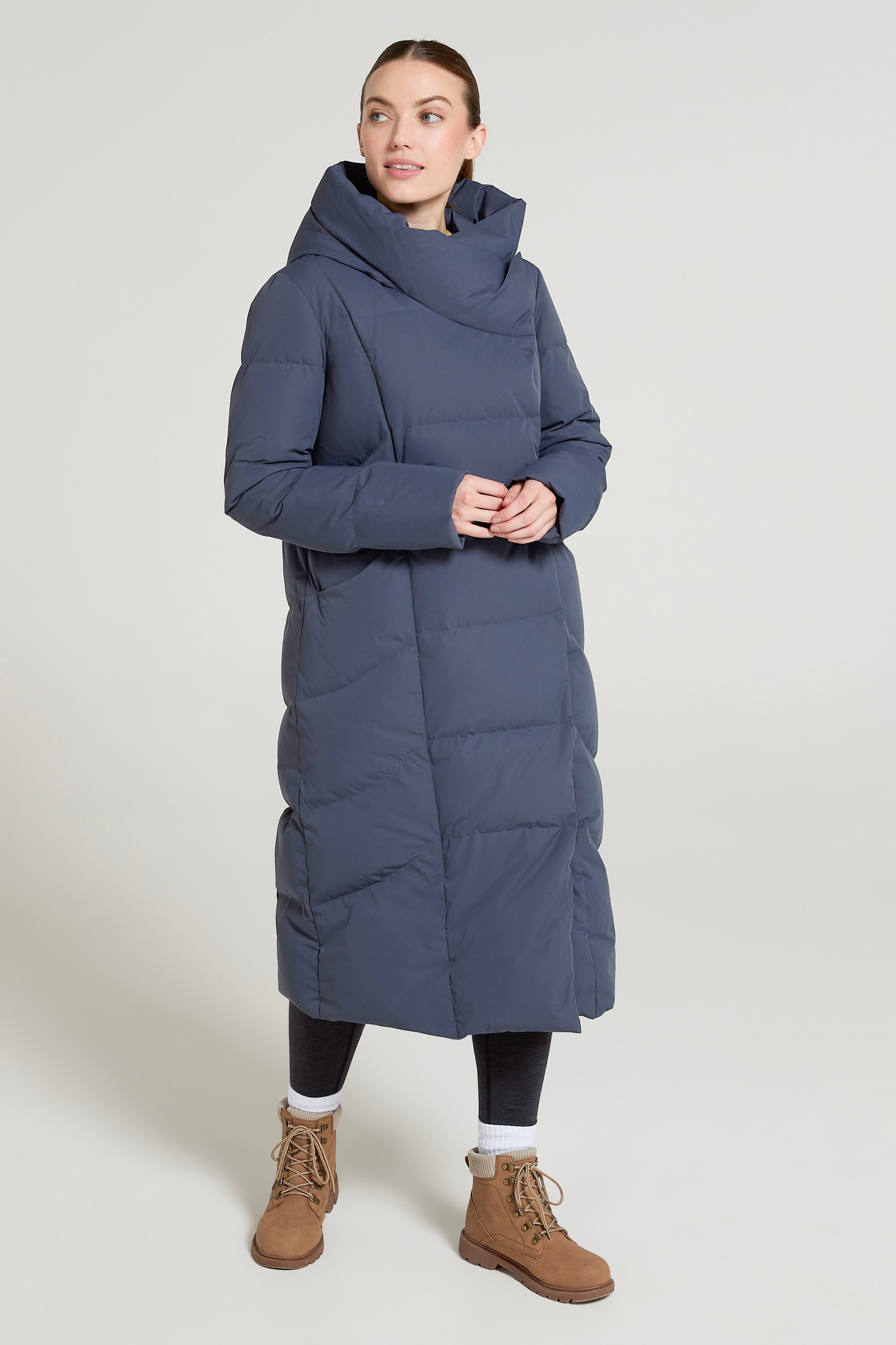ジャケット・アウター room306contemporary Mountain Long Coat Vortex Mens Longline Insulated Jacket | Mountain Warehouse CA