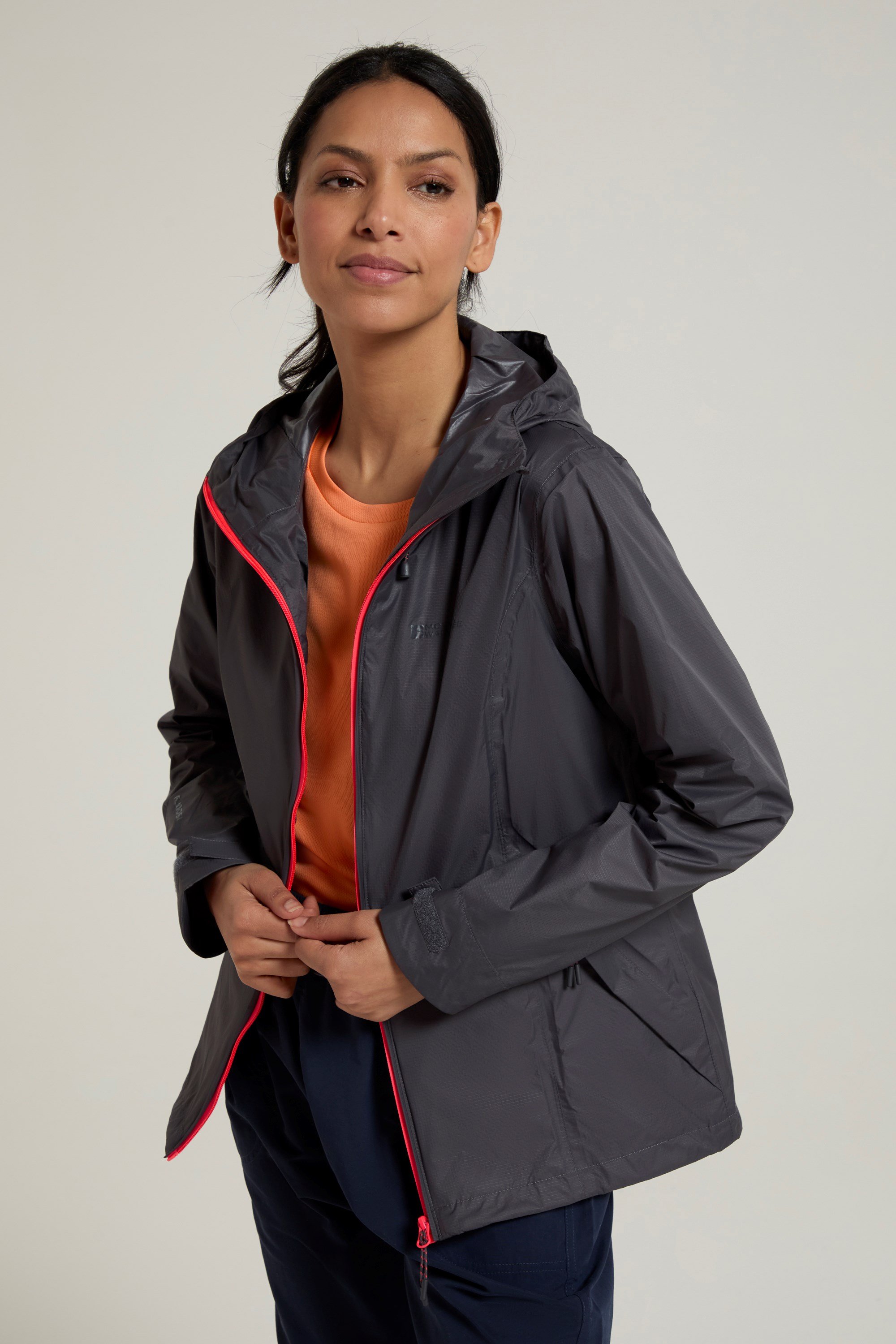 Swerve Womens Packaway Waterproof Jacket Mountain Warehouse GB