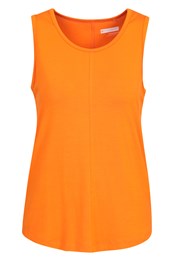 Damen-Top mit U-Ausschnitt Orange