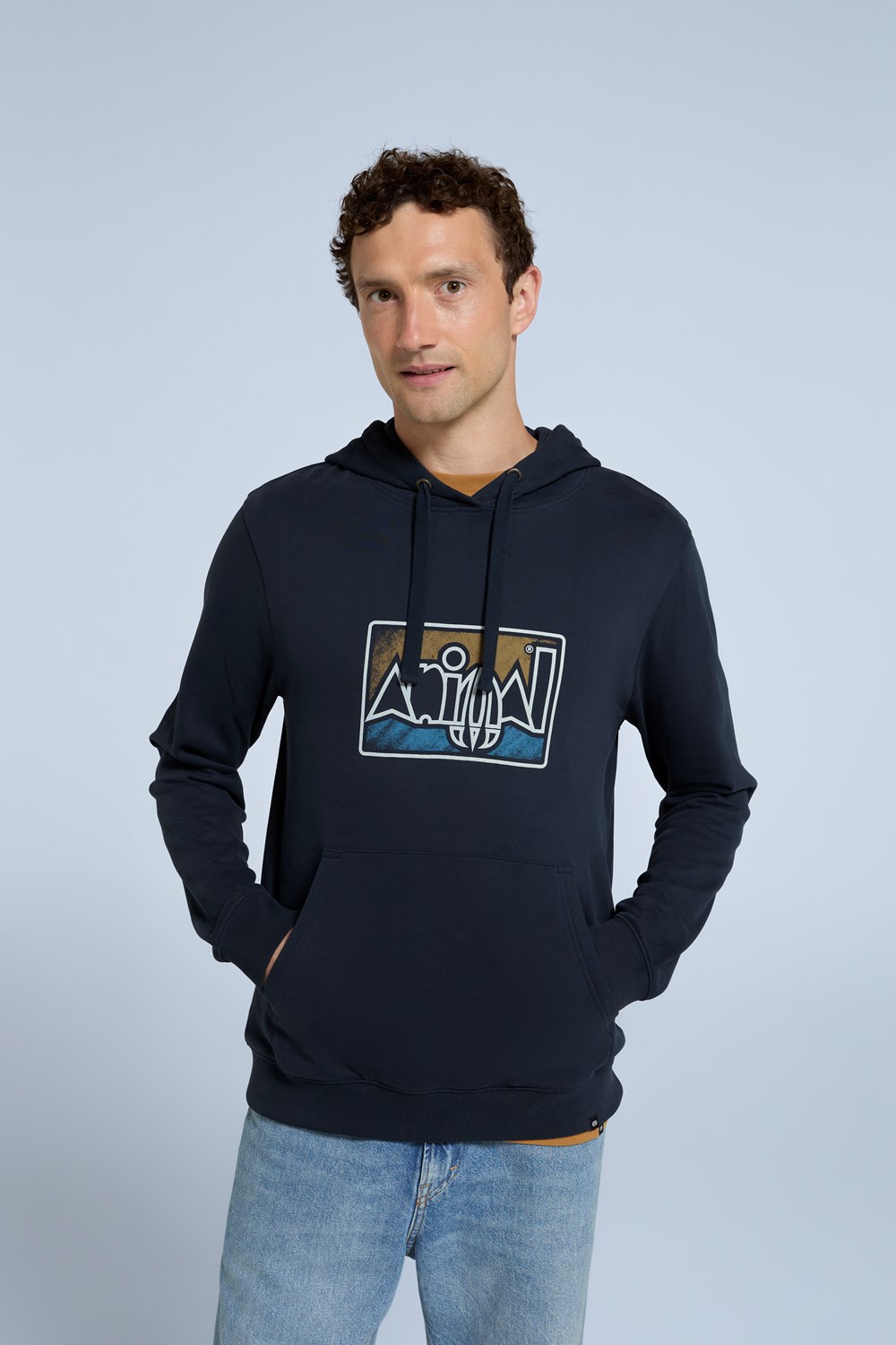Animal River Men's Hoodie Graphic Printed Hooded Sweatshirt with Pocket - Picture 21 of 83