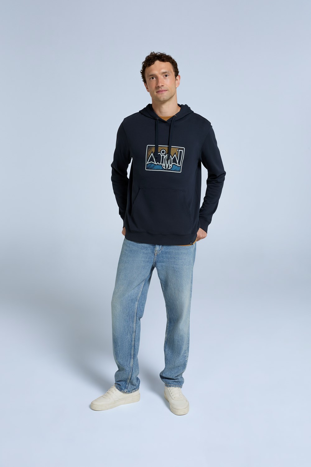 Animal River Men's Hoodie Graphic Printed Hooded Sweatshirt with Pocket - Picture 22 of 83