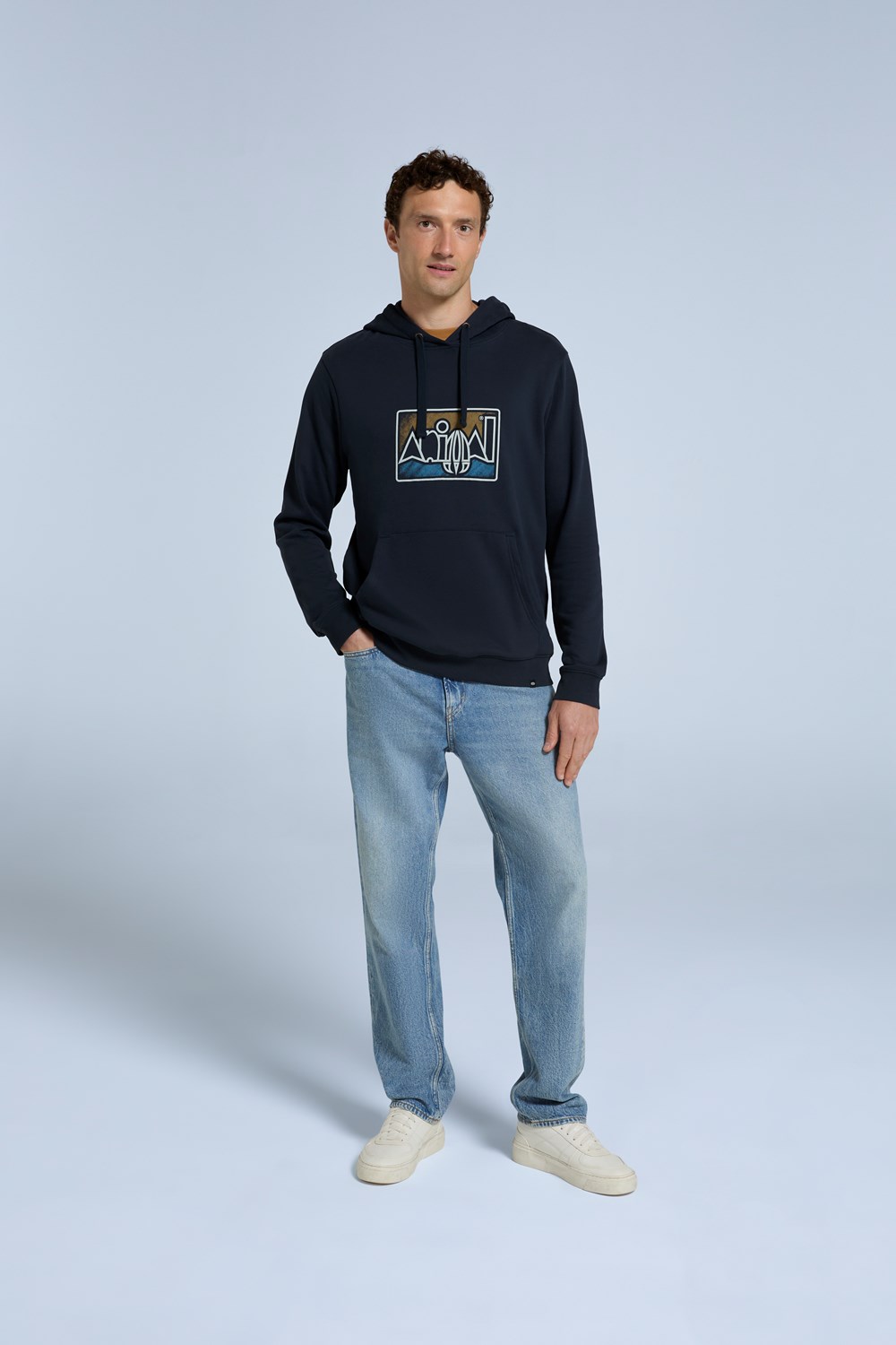 Animal River Men's Hoodie Graphic Printed Hooded Sweatshirt with Pocket - Picture 24 of 83