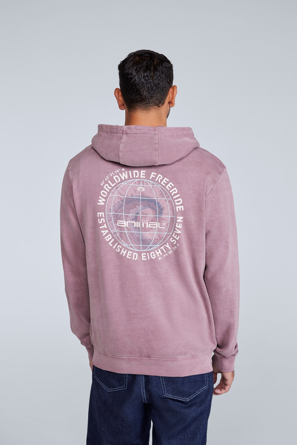 Animal River Men's Hoodie Graphic Printed Hooded Sweatshirt with Pocket - Picture 81 of 83