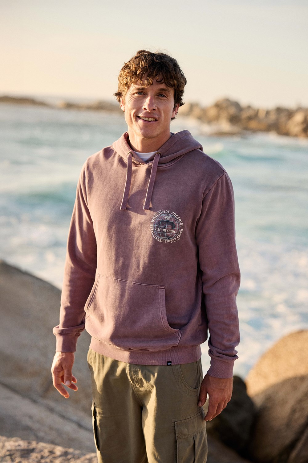Animal River Men's Hoodie Graphic Printed Hooded Sweatshirt with Pocket - Picture 78 of 83