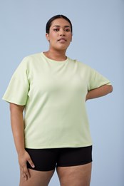 Breeze damski T-shirt Limonkowy