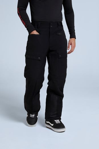 Glaze Mens Snow Pants Jet Black