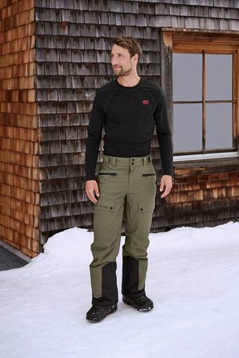 Glaze Mens Snow Pants Khaki