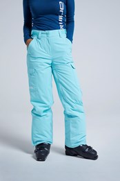 Dusk pantalones para la nieve para mujer Azul Agua