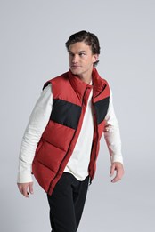 Animal Easton Mens Recycled Gilet Red