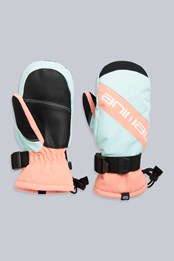 Cosy Kids Snow Mittens Light Blue