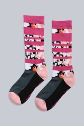 Move Kids Ski Socks Pink