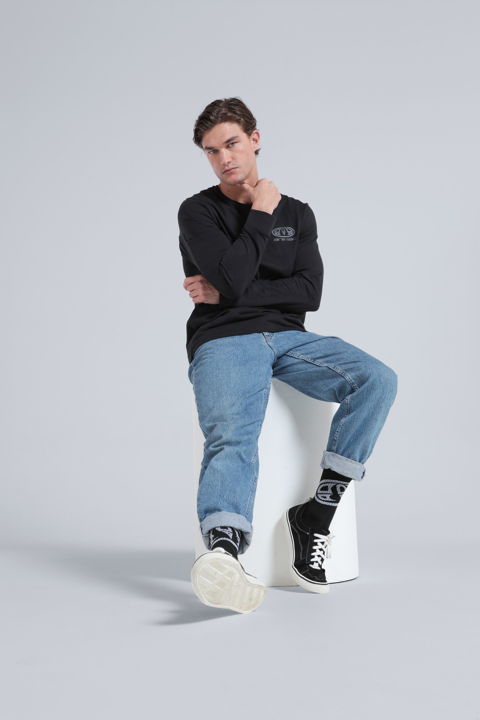 Tommy Mens Organic T-Shirt - Black