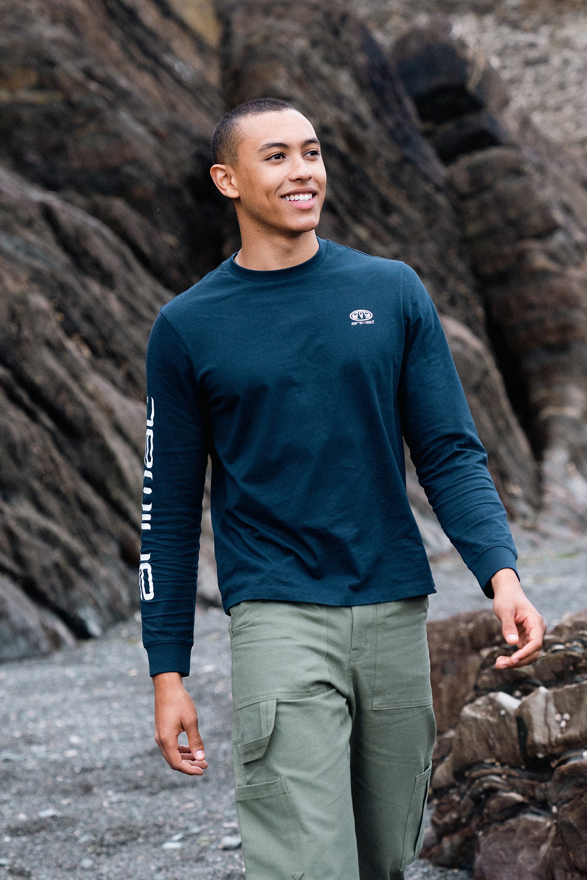 Tommy Mens Organic T-Shirt - Navy