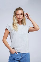 Marina Womens Organic T-Shirt Grey