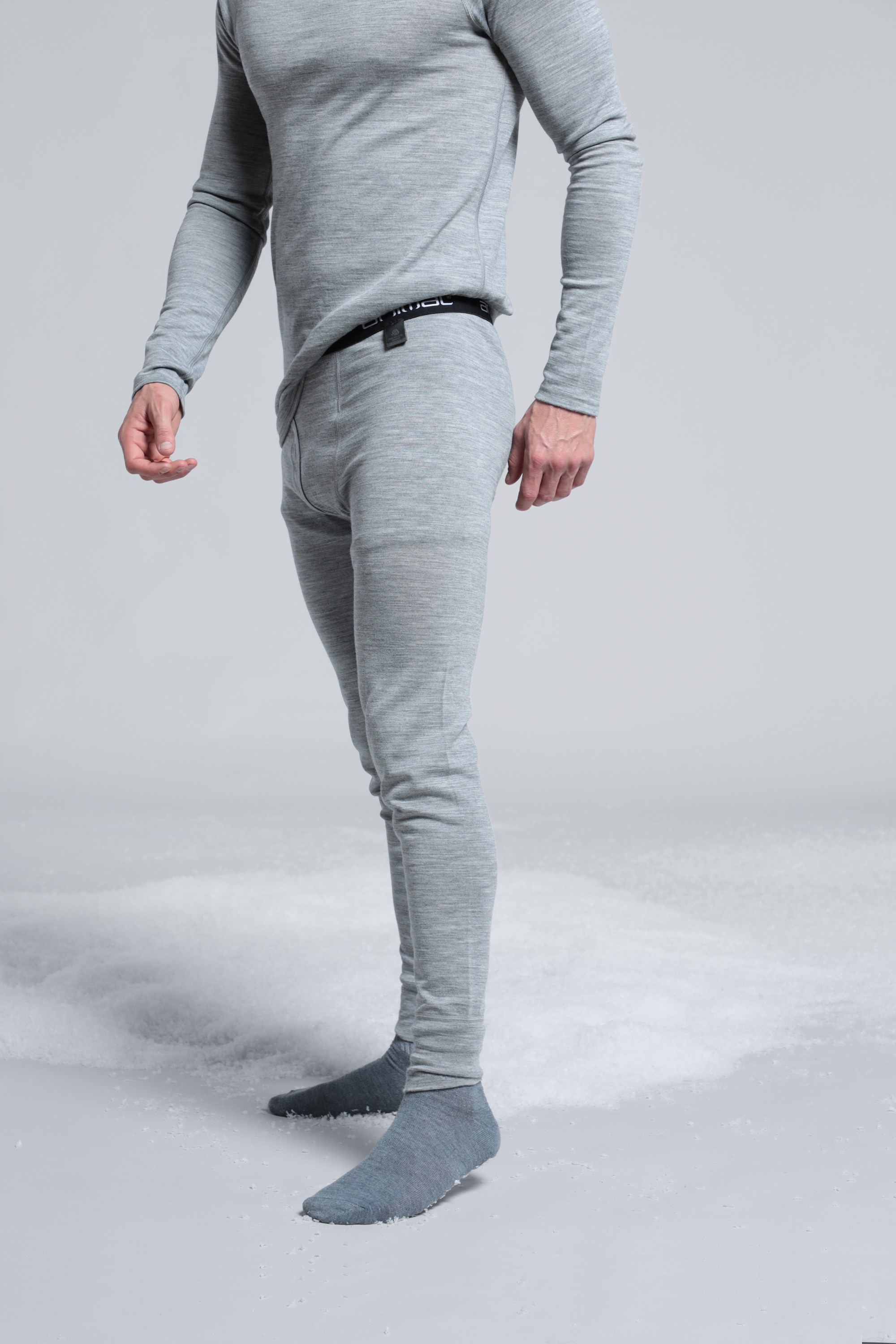Animal Frosty męskie legginsy Merino - Grey