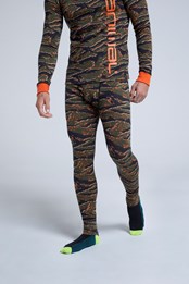 Vital Mens Merino Leggings Khaki