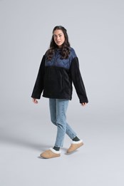 Polaire recyclée Eva pour femme Bleu Marine