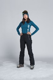 Animal Alpine damskie spodnie narciatskie typu slim fit z materiałów z recyclingu