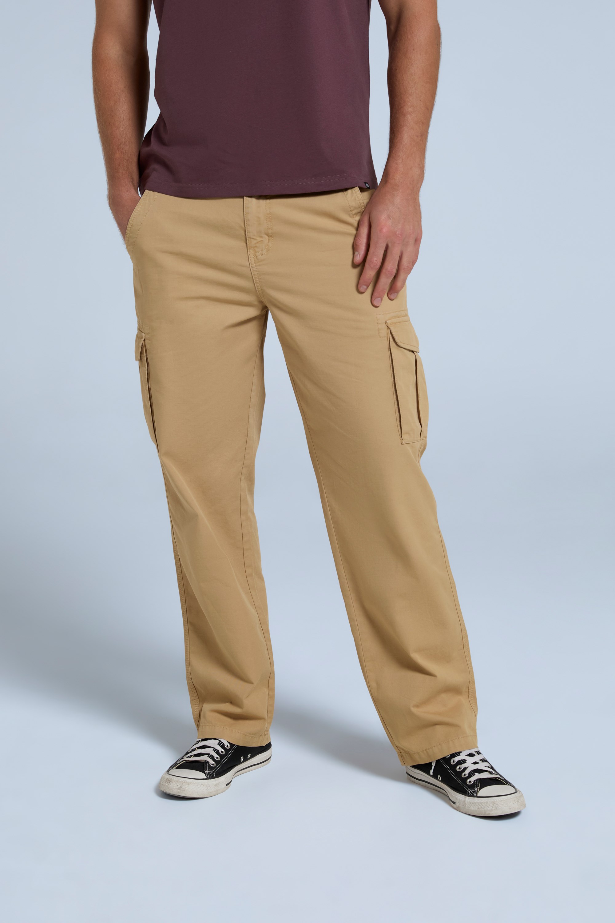 Mens soft cargo pants sales