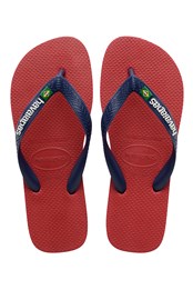 Kids Brazil Flip-Flops Red