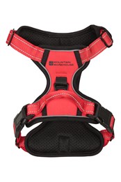 Reflective Padded Dog Harness Red