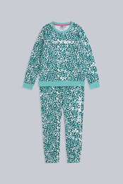 Dreamy Pyjamaset für Kinder Grün