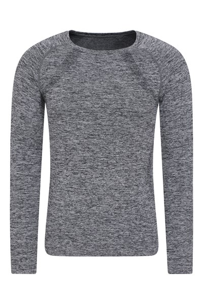 Kinetic Mens Seamless T-Shirt - Grey