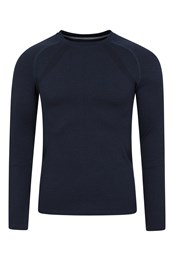 Kinetic t-shirt sans coutures pour homme Bleu Marine
