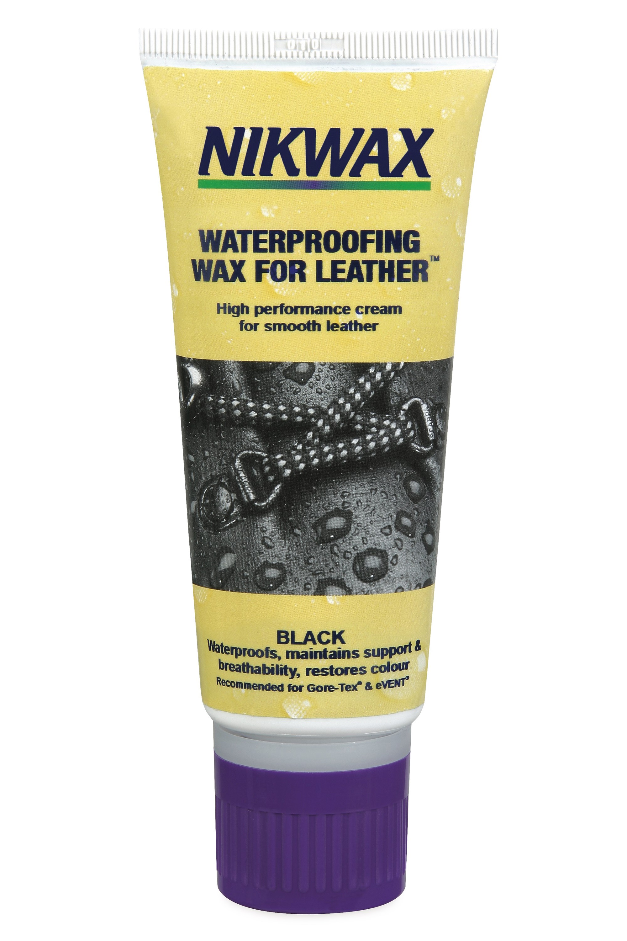 Nikwax Black Waterproofing Wax for Leather - 100ml - ONE