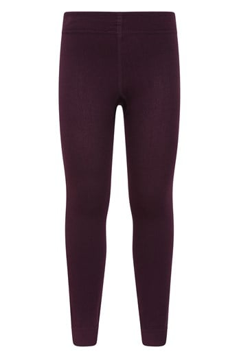 IsoTherm Kids Brushed Leggings Berry