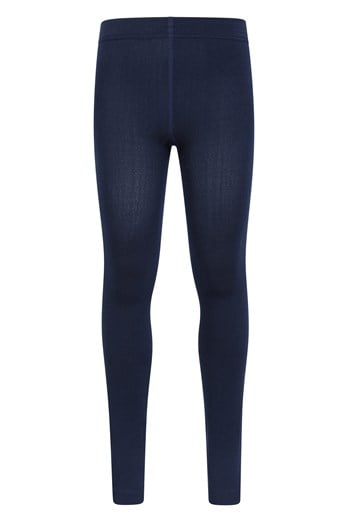 IsoTherm Kids Brushed Leggings Navy