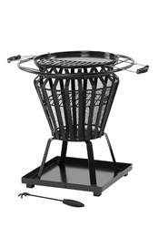 Lifestyle Appliances Signa Fire Basket with BBQ