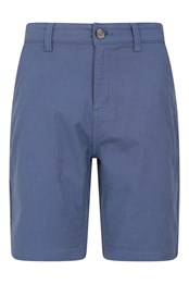 Grove Textured Dobby Shorts Blue