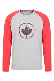 Canada Mens Raglan T-Shirt